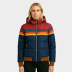 Women's Quilted Hooded Puffer Jacket | Wilda_1