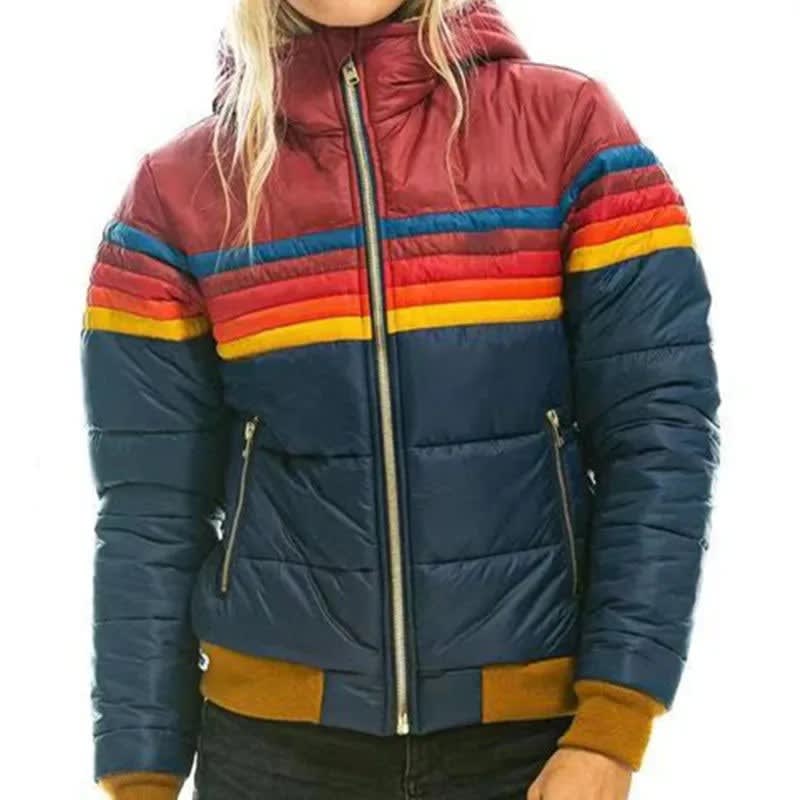 Women's Quilted Hooded Puffer Jacket | Wilda_2