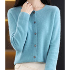 Women's Merino Wool Cashmere Cardigan | Bernadine_4