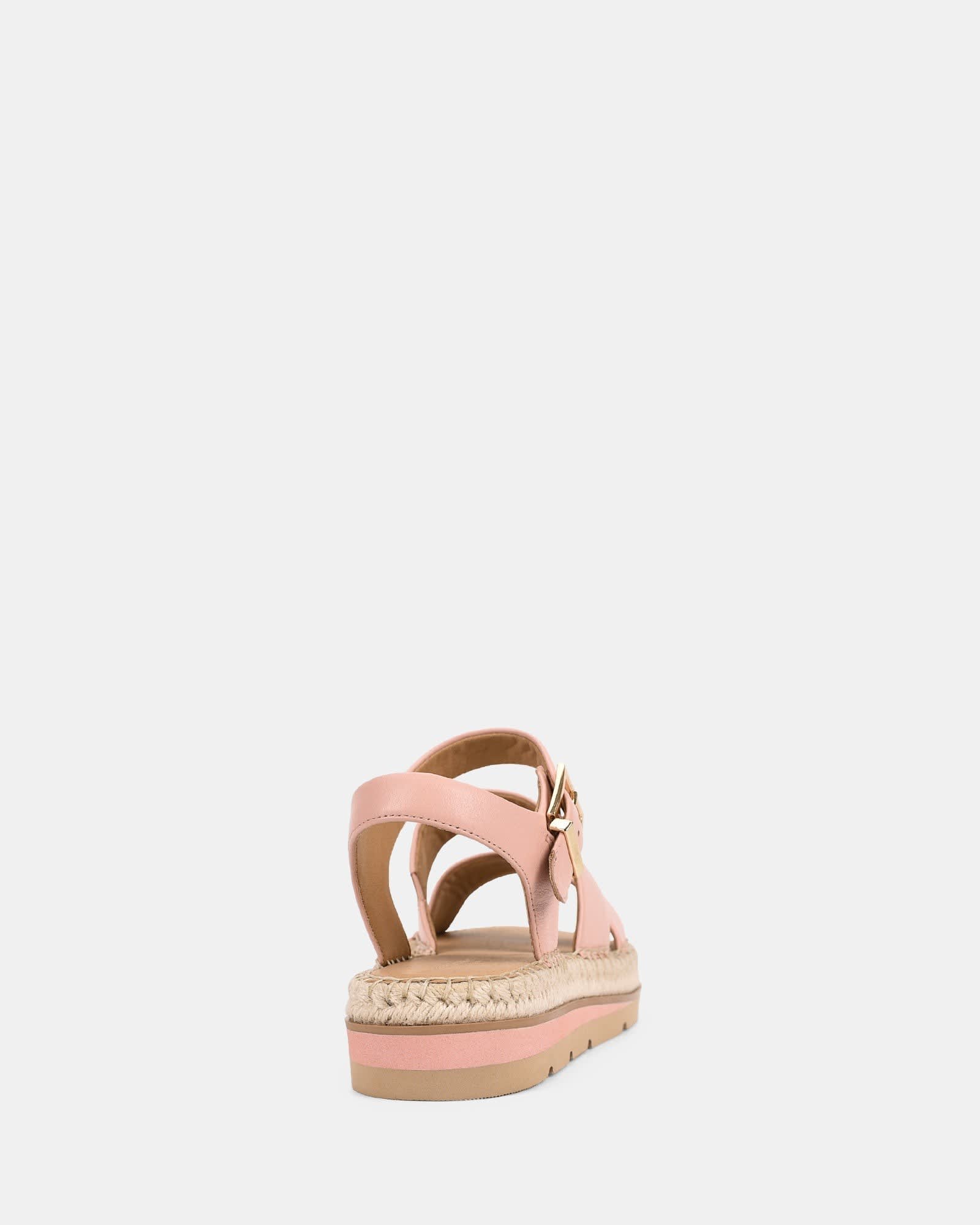 Women's Two Band Platform Sandals | Alethea_4