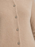 Women's Wool Knit Button Front Cardigan | Hadleigh_10