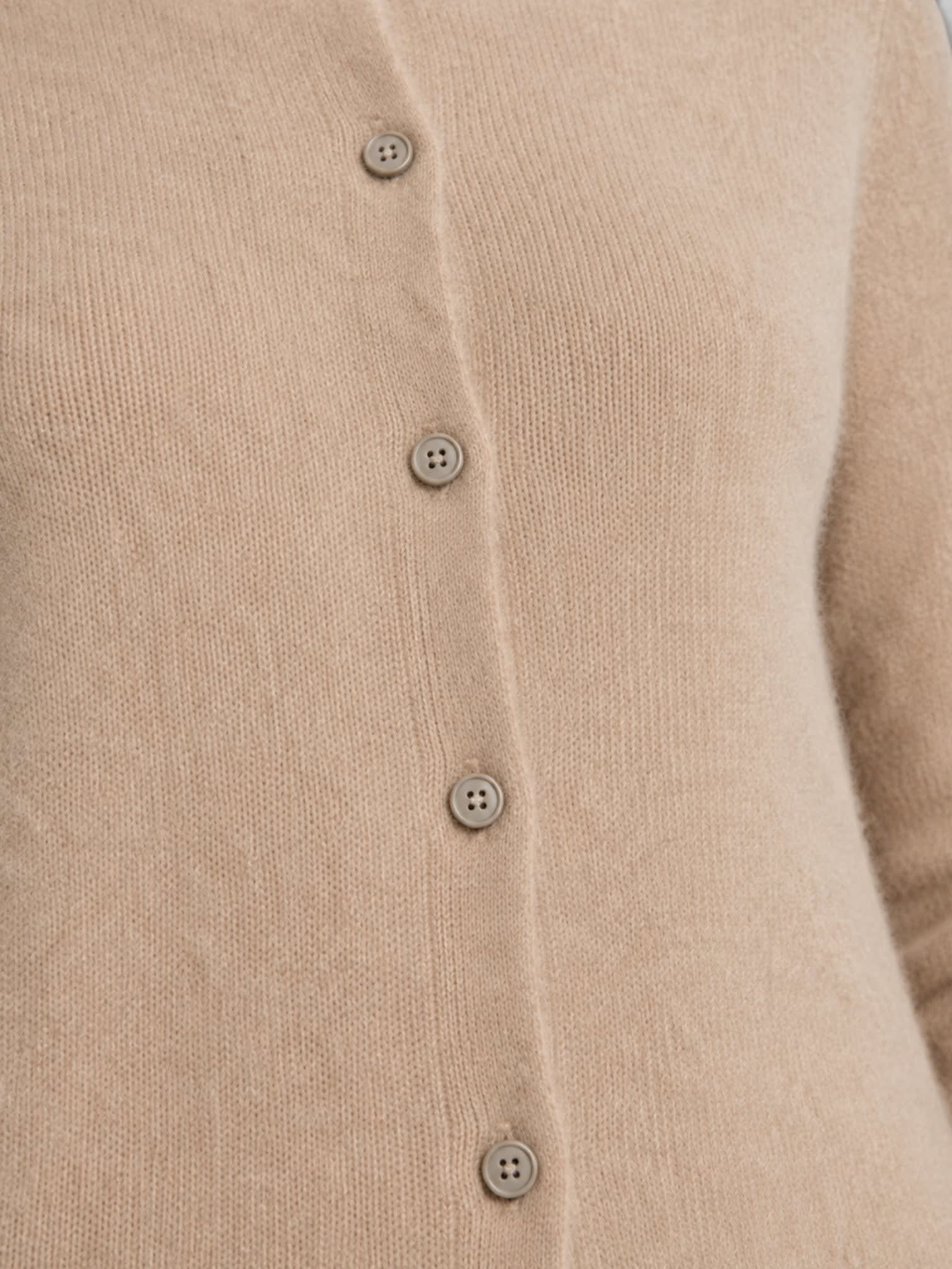 Women's Wool Knit Button Front Cardigan | Hadleigh_10