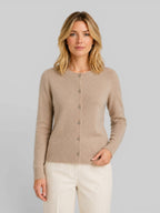 Women's Wool Knit Button Front Cardigan | Hadleigh_6