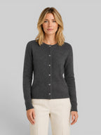 Women's Wool Knit Button Front Cardigan | Hadleigh_7
