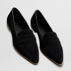 Women's Pointed Toe Suede Loafers | Knightley_3