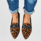 Women's Pointed Toe Suede Loafers | Knightley_4