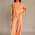 Women's Turtleneck Sweater and Wide Leg Pants Set | Cranleigh_1