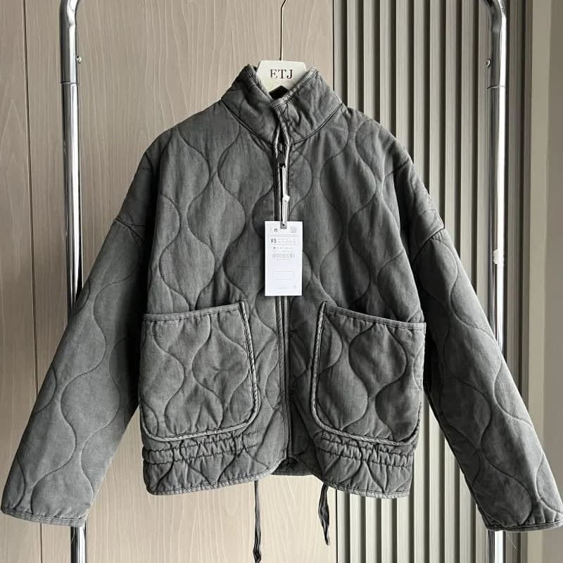 Women's Quilted Cotton Blend Jacket | Sandhurst_1