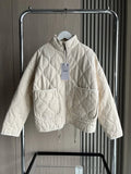 Women's Quilted Cotton Blend Jacket | Sandhurst_3