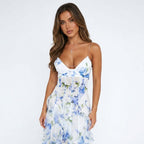 Women's Floral Corset Maxi Dress | Hepzibah_3