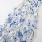 Women's Floral Corset Maxi Dress | Hepzibah_6