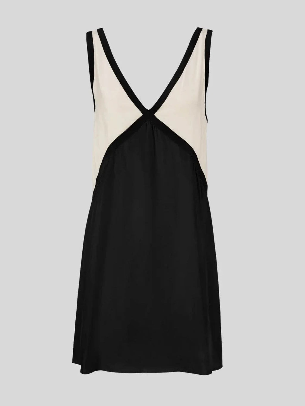 Women's Colorblock V-Neck Mini Dress | Havilland_6