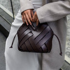 Women's Woven Top Handle Handbag | Stanmore_10
