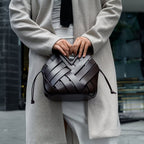 Women's Woven Top Handle Handbag | Stanmore_13