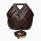 Women's Woven Top Handle Handbag | Stanmore_15