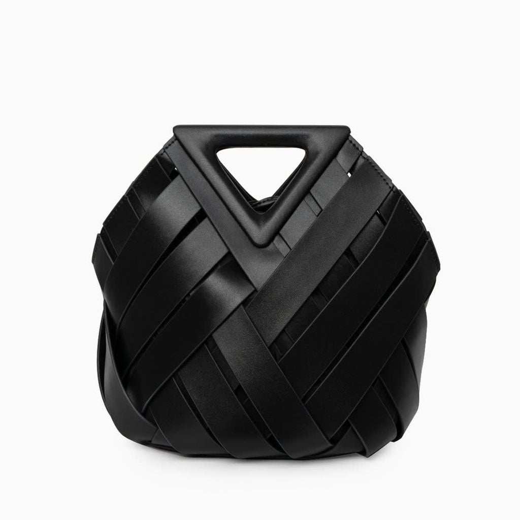 Women's Woven Top Handle Handbag | Stanmore_2