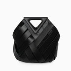 Women's Woven Top Handle Handbag | Stanmore_2
