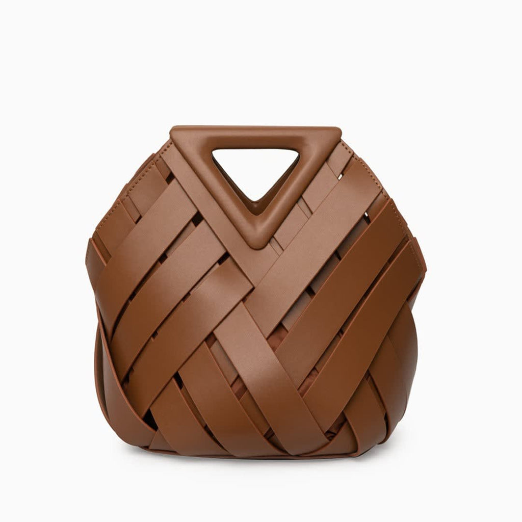 Women's Woven Top Handle Handbag | Stanmore_3