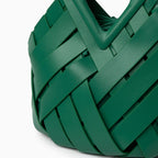Women's Woven Top Handle Handbag | Stanmore_5