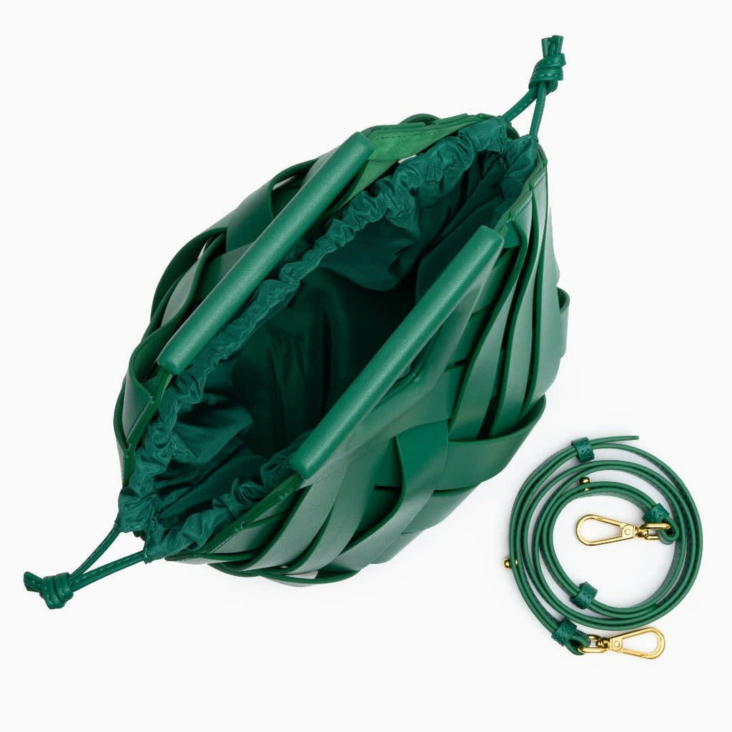 Women's Woven Top Handle Handbag | Stanmore_6