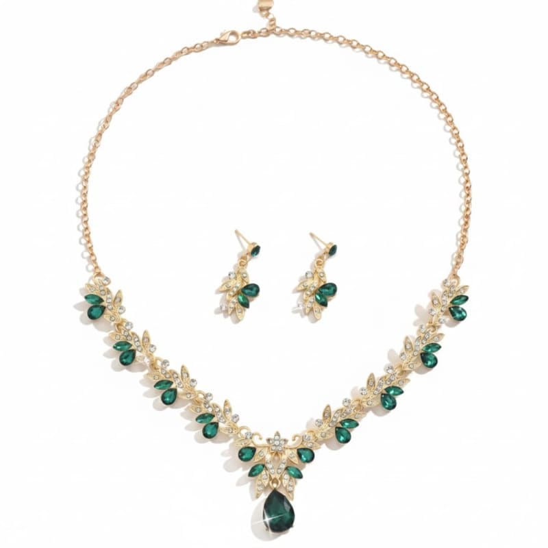 Women's Crystal Necklace and Earring Set | Southwell_1