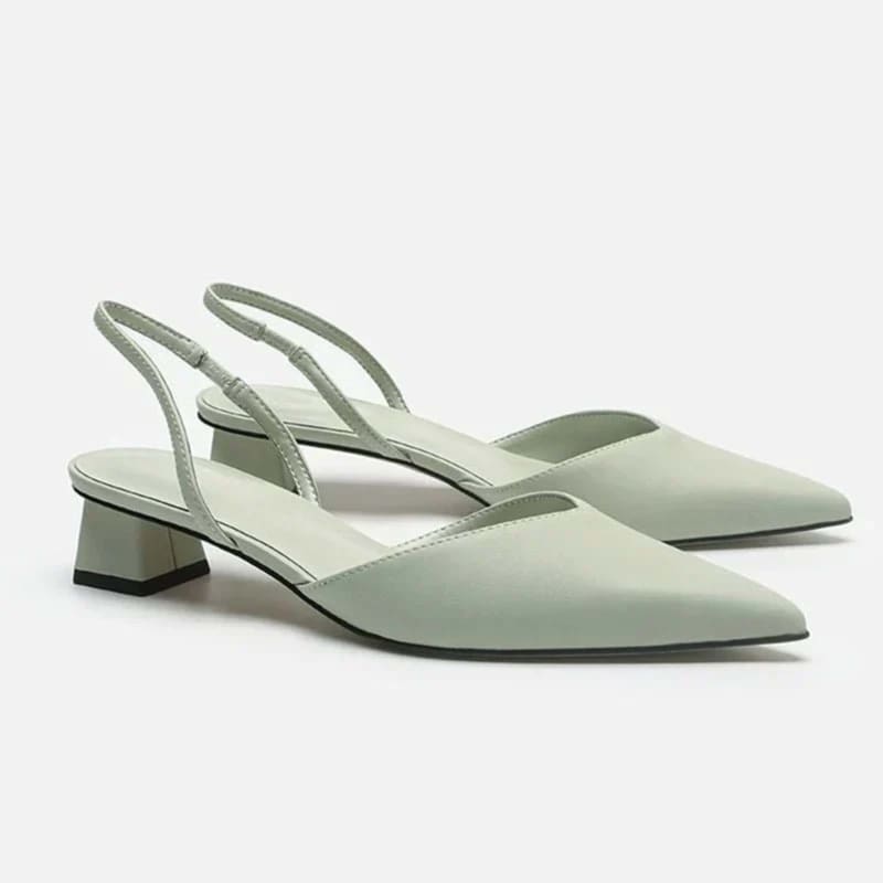 Women's Pointed Toe Slingback Heels | Nesta_1
