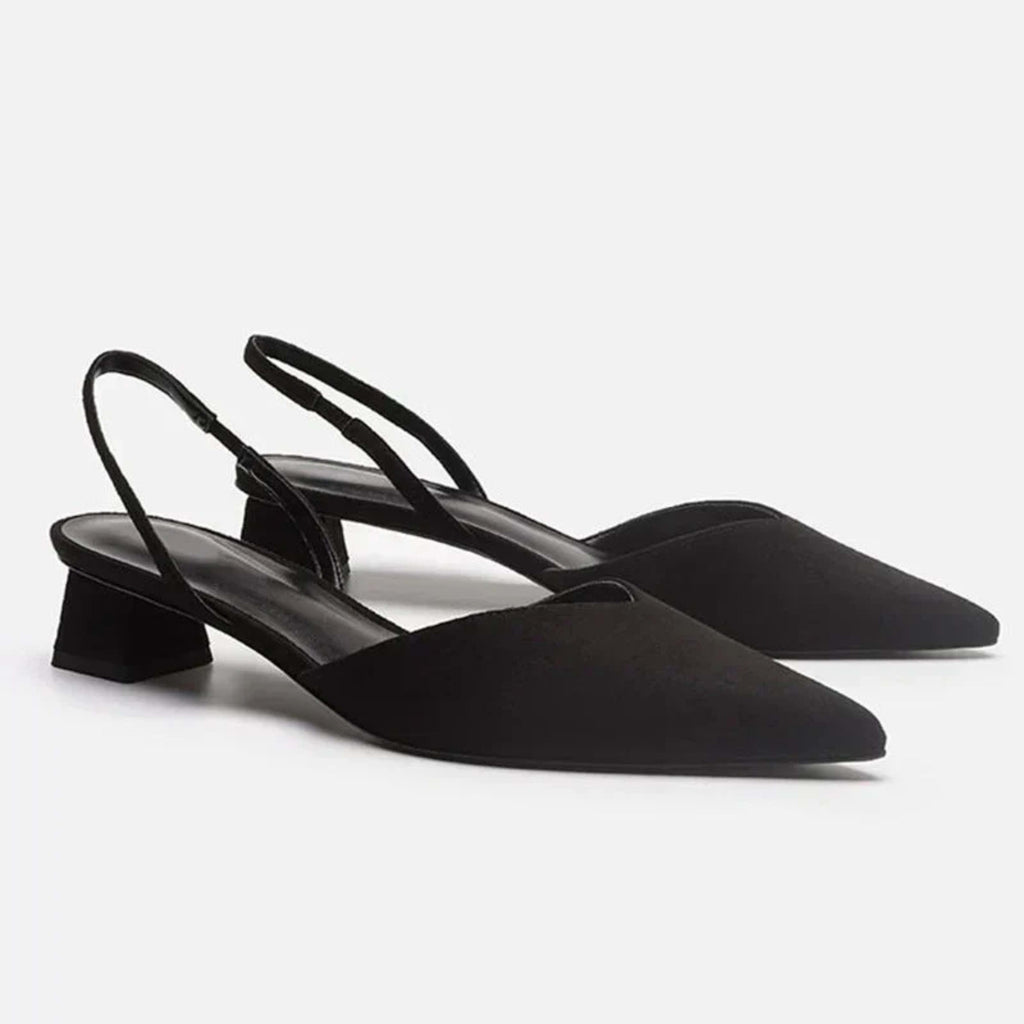 Women's Pointed Toe Slingback Heels | Nesta_2