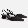 Women's Pointed Toe Slingback Heels | Nesta_2
