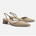 Women's Pointed Toe Slingback Heels | Nesta_3
