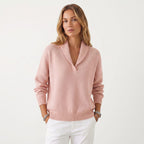 Women's Shawl Collar Knit Sweater | Violetta_8