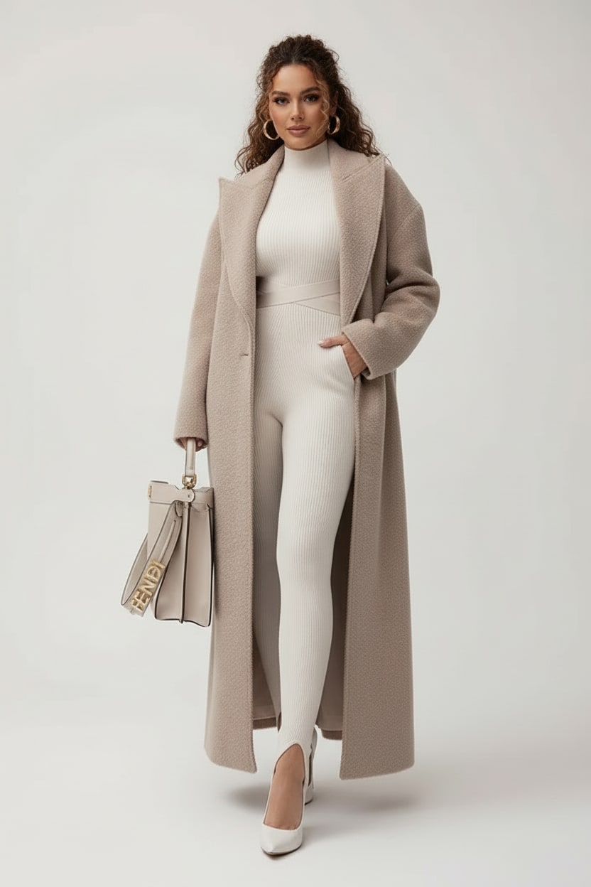 Women's Oversized Longline Coat | Verity_1