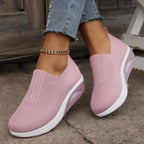 Women's Knit Slip On Sneakers | Augusta_7