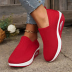 Women's Knit Slip On Sneakers | Augusta_8