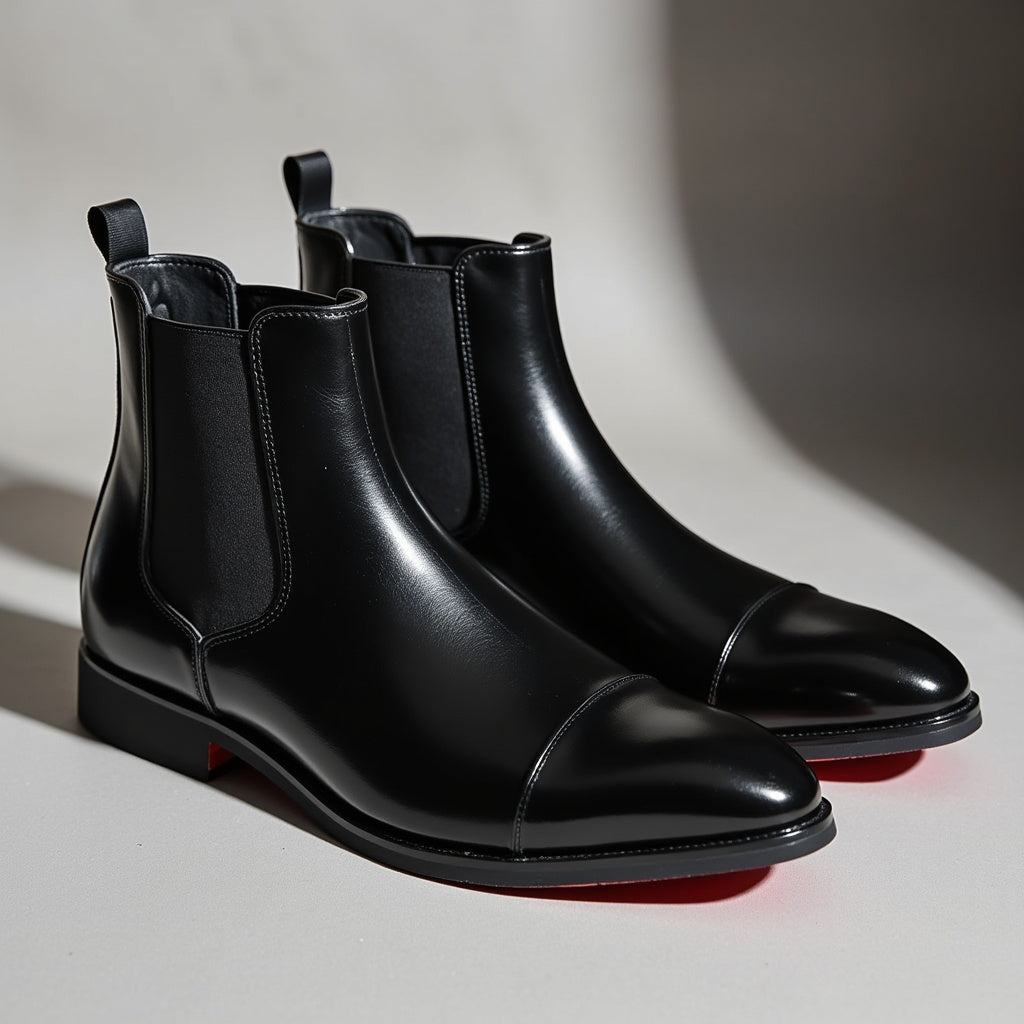 Annibale Leather Chelsea Boots