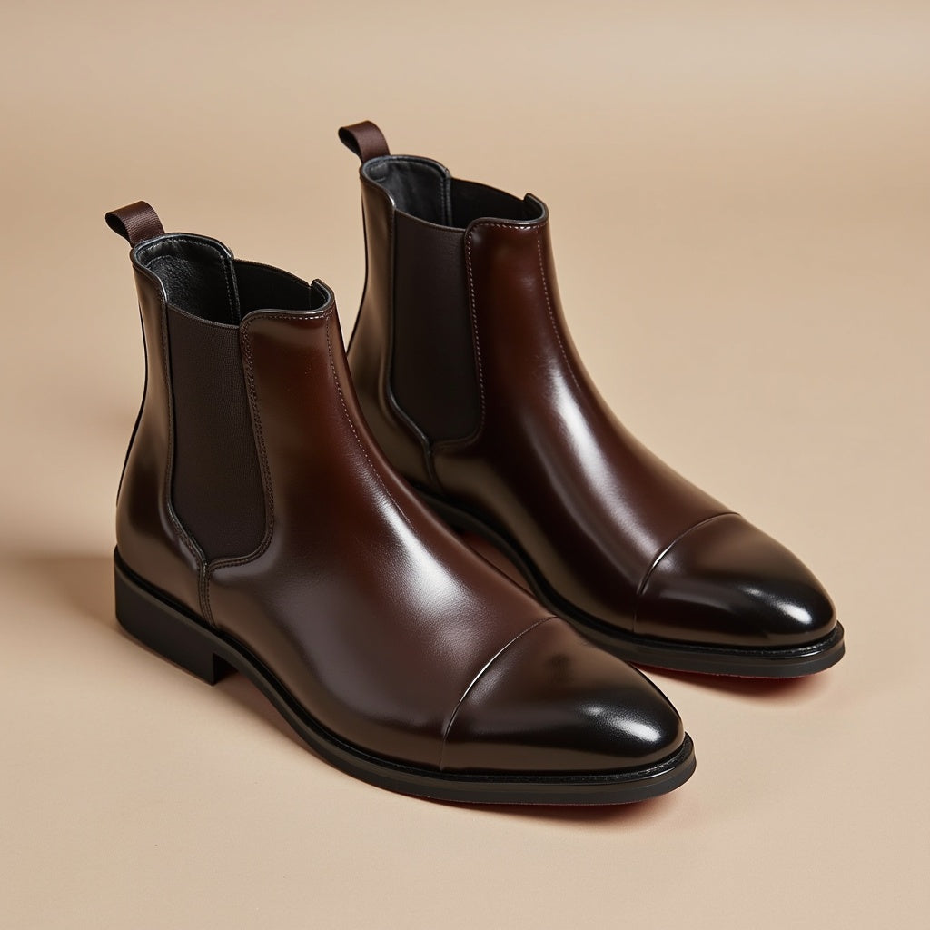 Annibale Leather Chelsea Boots