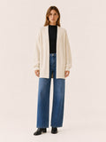 Women's Balloon Sleeve Longline Cardigan | Harriet_1