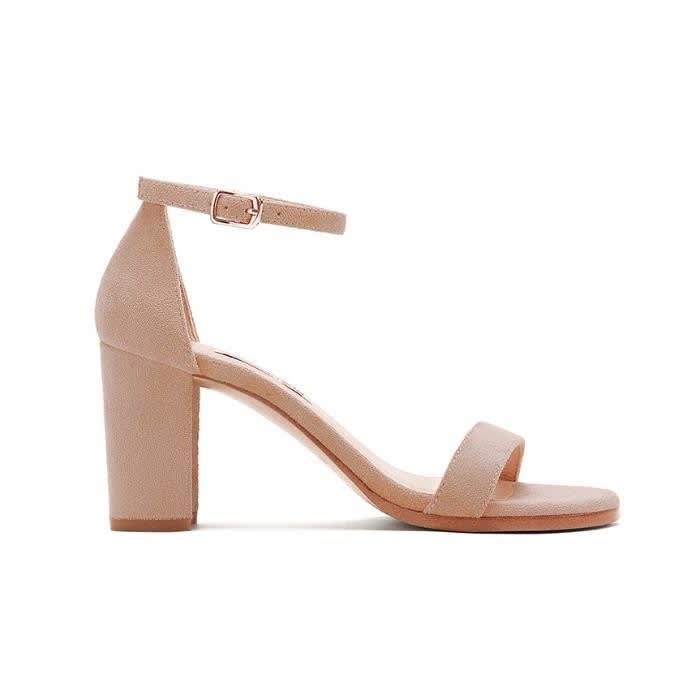 Women's Block Heel Ankle Strap Sandals | Violetta_3