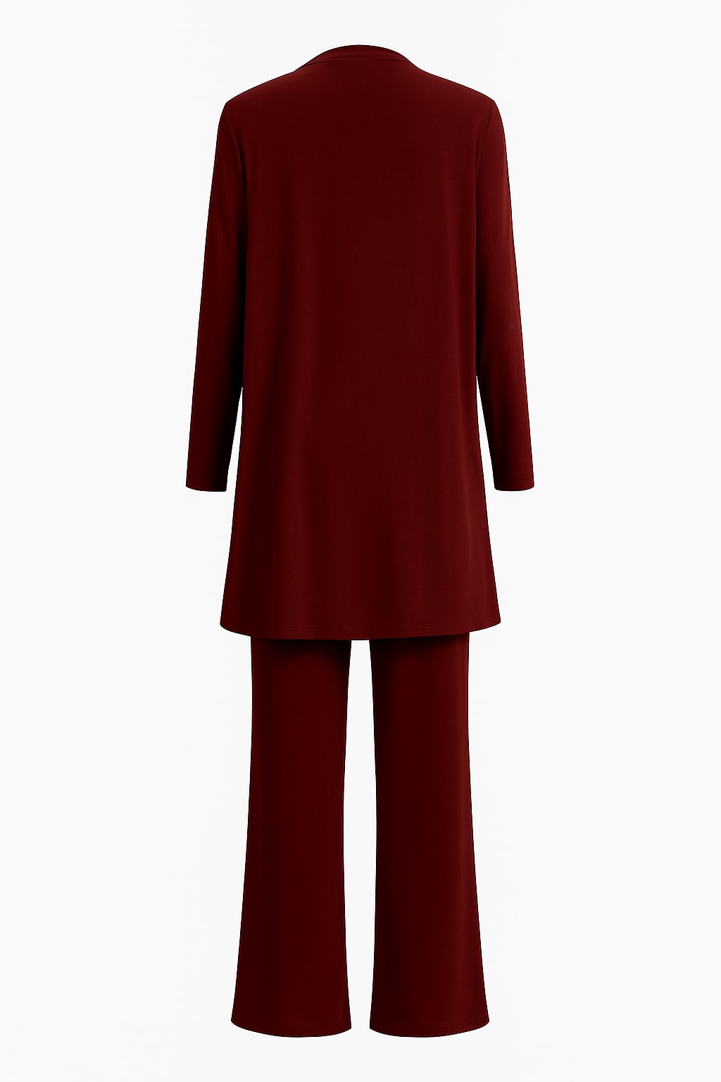 Women's Wide Leg 3 Piece Pant Set | Compton_4