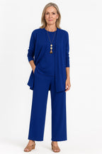 Women's Wide Leg 3 Piece Pant Set | Compton_7