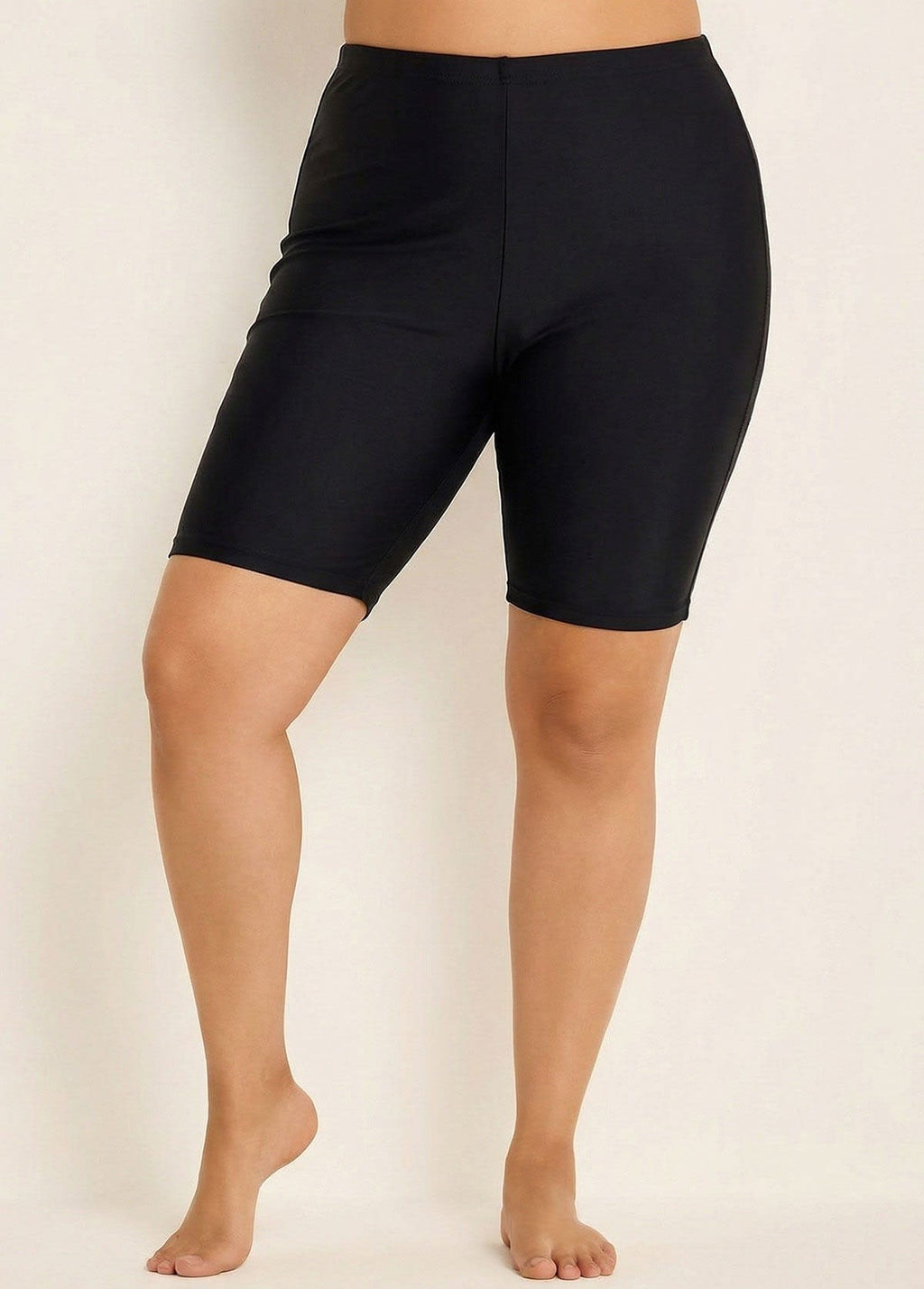 Women's High Waisted Long Swim Shorts | Uffington_2