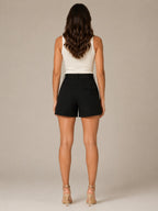 Women's High Waisted Tailored Shorts | Clarendon_2