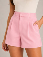 Women's High Waisted Tailored Shorts | Clarendon_21