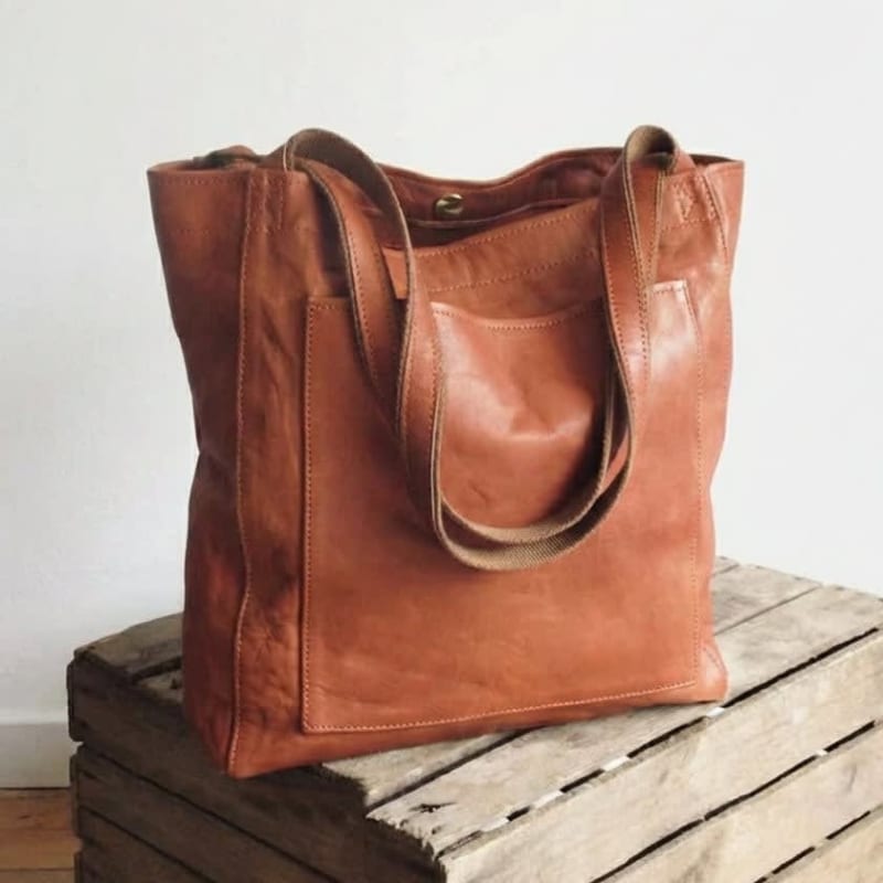 Women's Full Grain Leather Tote Bag | Abberley_1