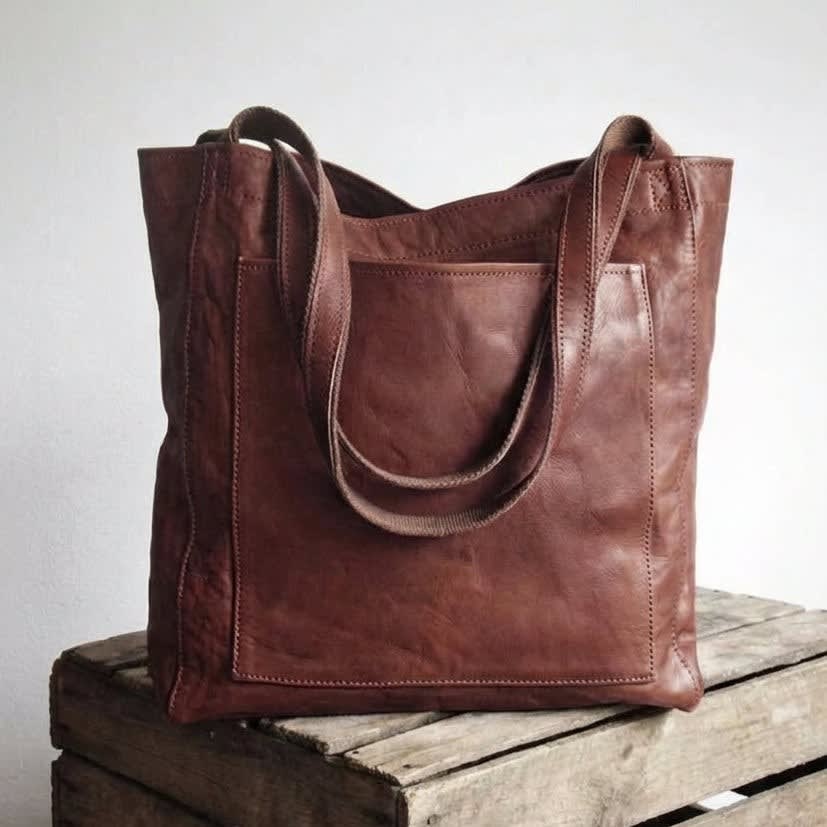 Women's Full Grain Leather Tote Bag | Abberley_2