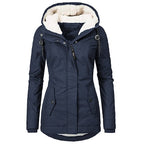 Women's Hooded Fleece Lined Parka | Westbury_4