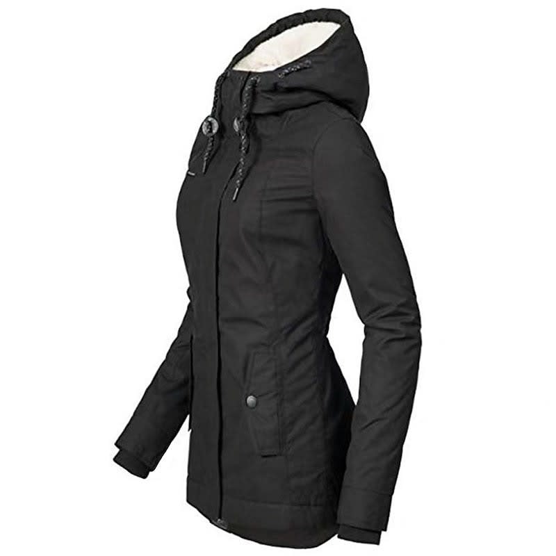 Women's Hooded Fleece Lined Parka | Westbury_6