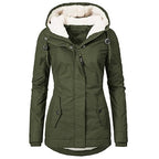 Women's Hooded Fleece Lined Parka | Westbury_8