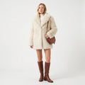 Women's Oversized Faux Fur Coat | Larkin_1