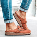 Women's Arch Support Suede Clogs | Wynne_3