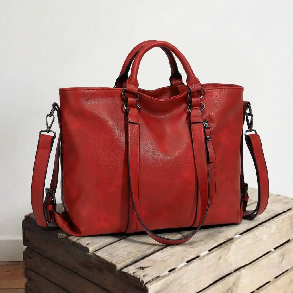 Women's Leather Convertible Tote Bag | Gadsby_3